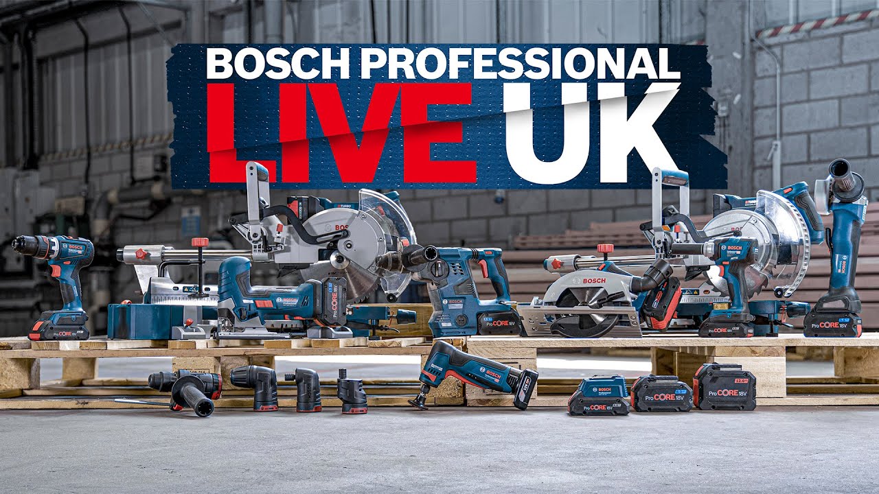 NEW TOOLS from Bosch Professional!