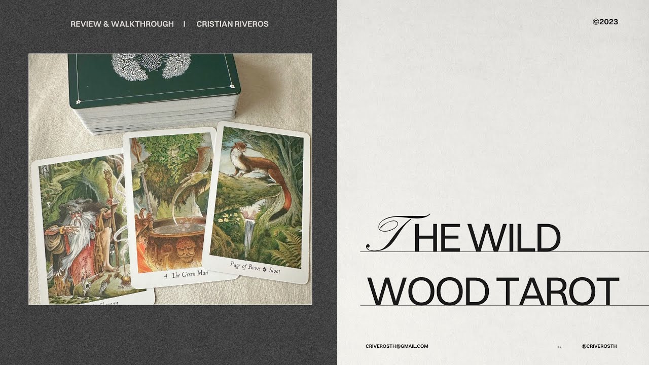 The Wild Wood Tarot - Review y Walkthrough en Español | Cristian Riveros
