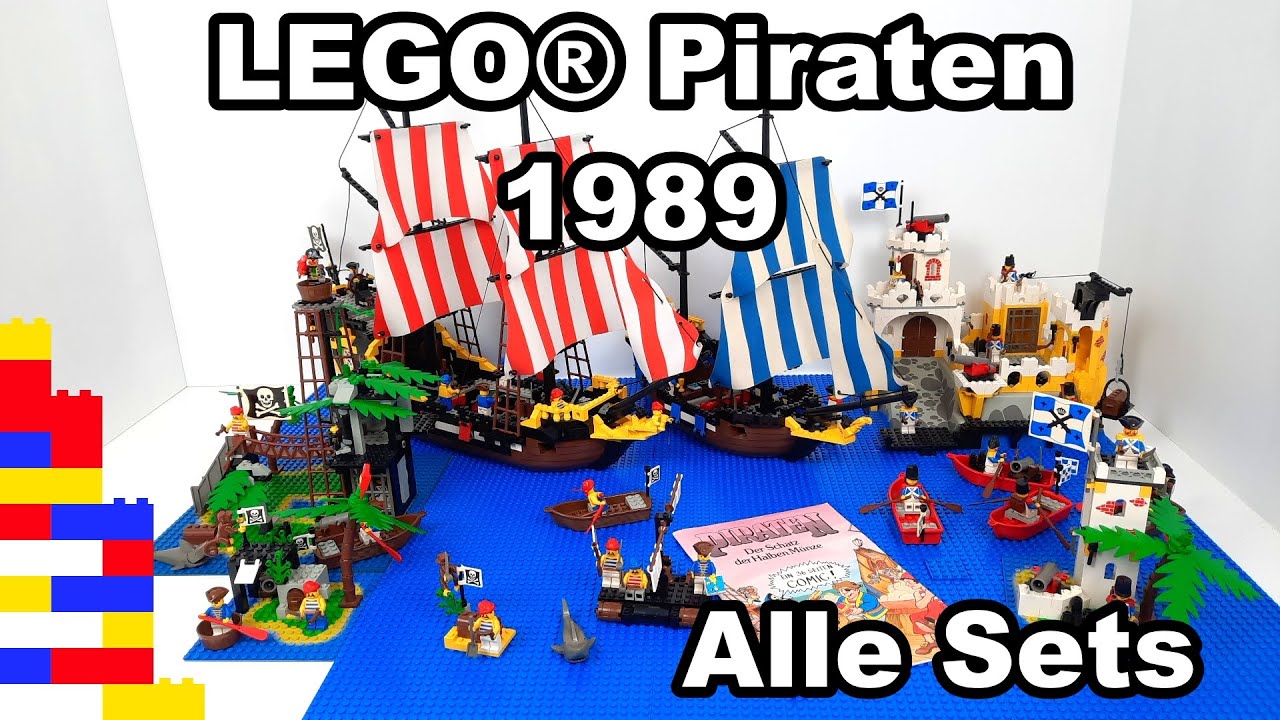 LEGO® Piraten/Pirates - Alle Sets + Comic 1989 [Theme]