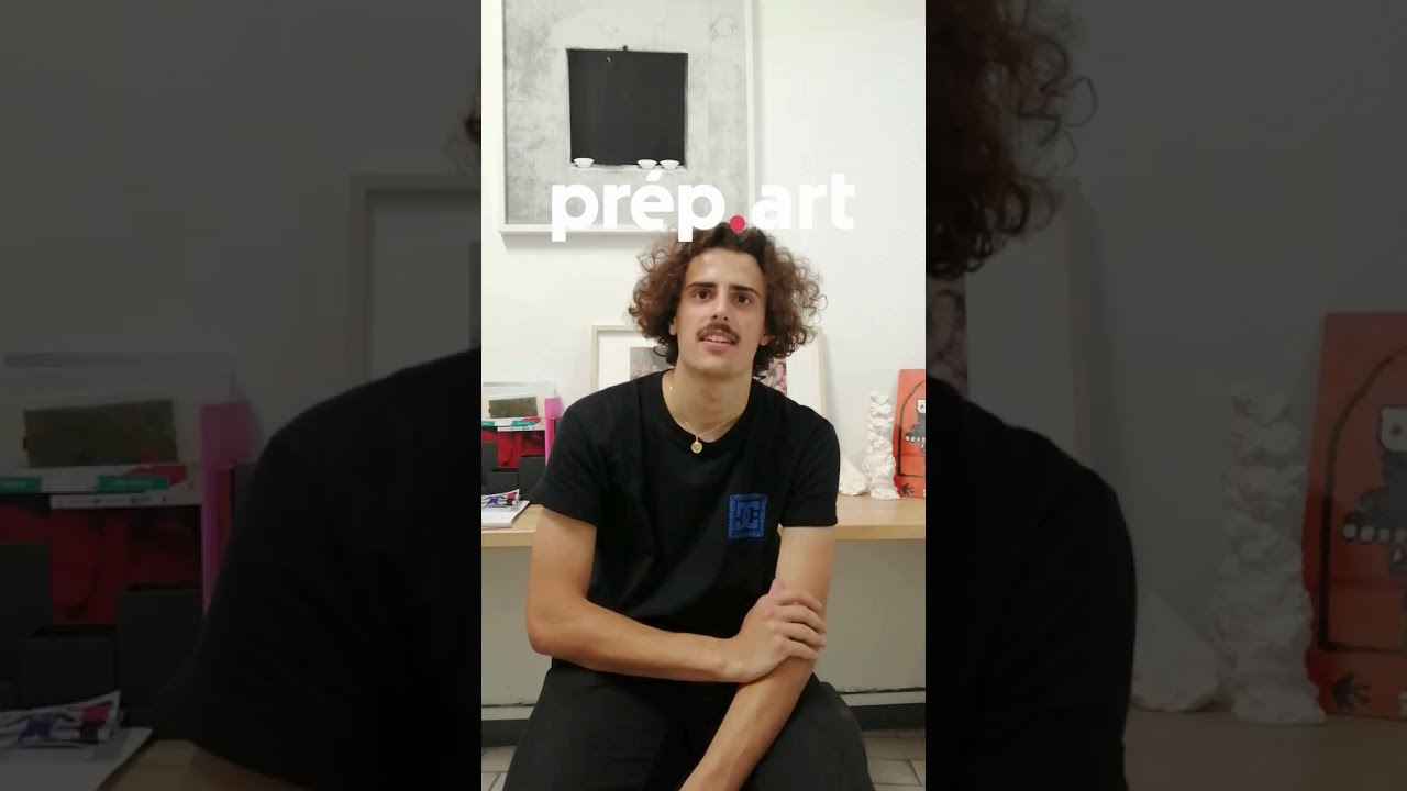 Portrait-Parcours : Jérémy Thomas, promo 2022. Actuellement à l'ENSBA Lyon.