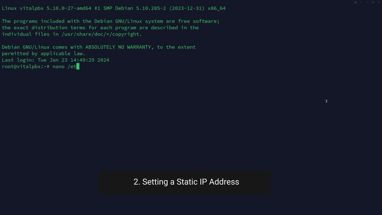VitalPBX Post-Installation Configuration Guide - Essential Setup Options