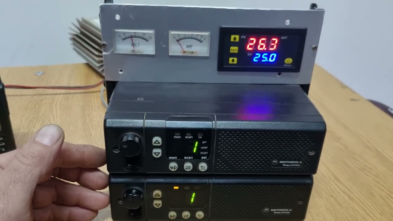Repetidor con Motorola gm300 y control remoto