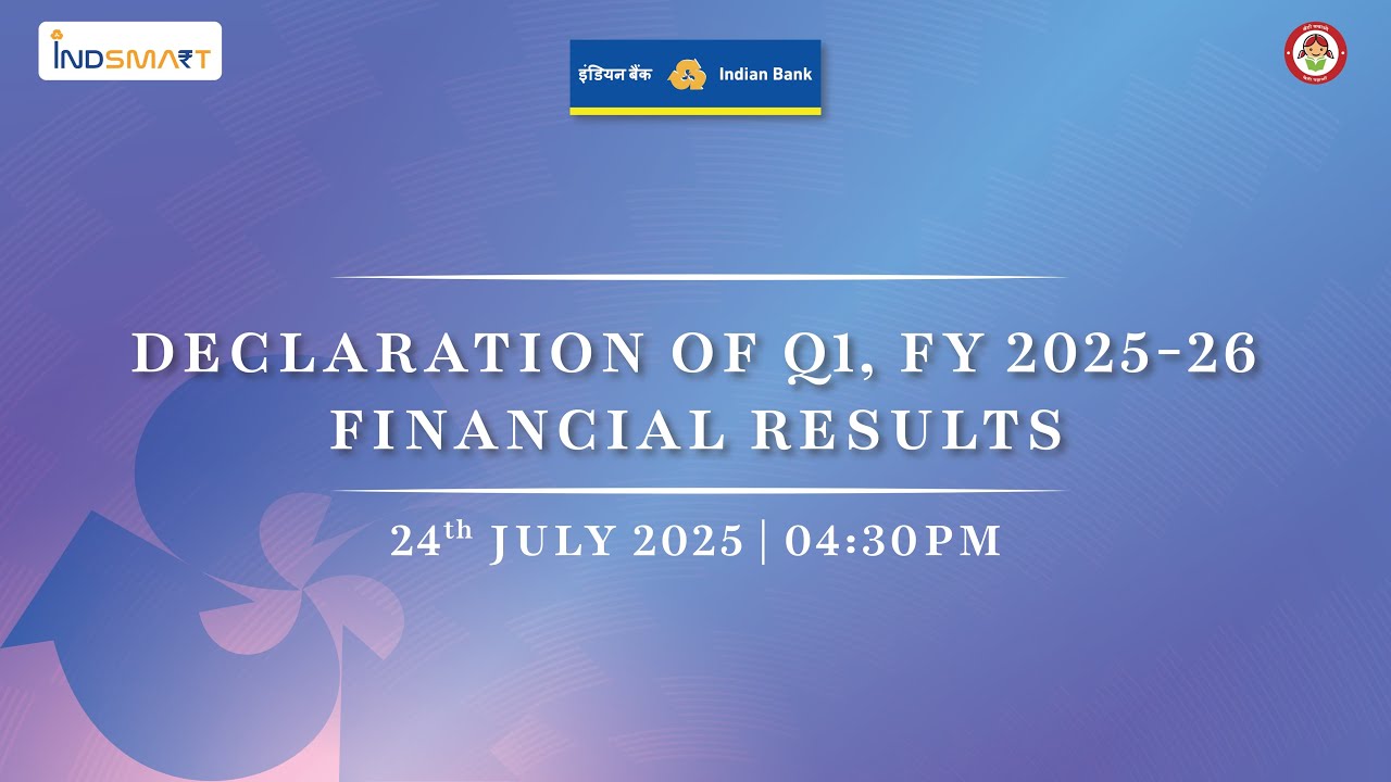 Declaration of Q1, FY 2025-26 Financial Results
