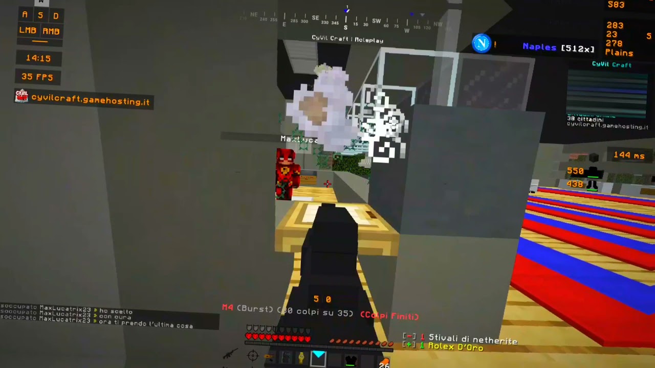 Inizio RolePlay CyVilCraft | Minecraft