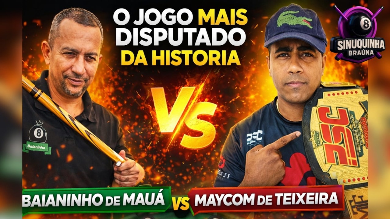 BAIANINHO DE MAUÁ vs MAYCON TF 🔥 JOGO DE 50 MIL REAIS EM VITÓRIA DA CONQUISTA-BA | REPRISE