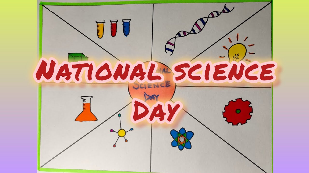National science day drawing | National science day poster drawing | Science day drawing 
