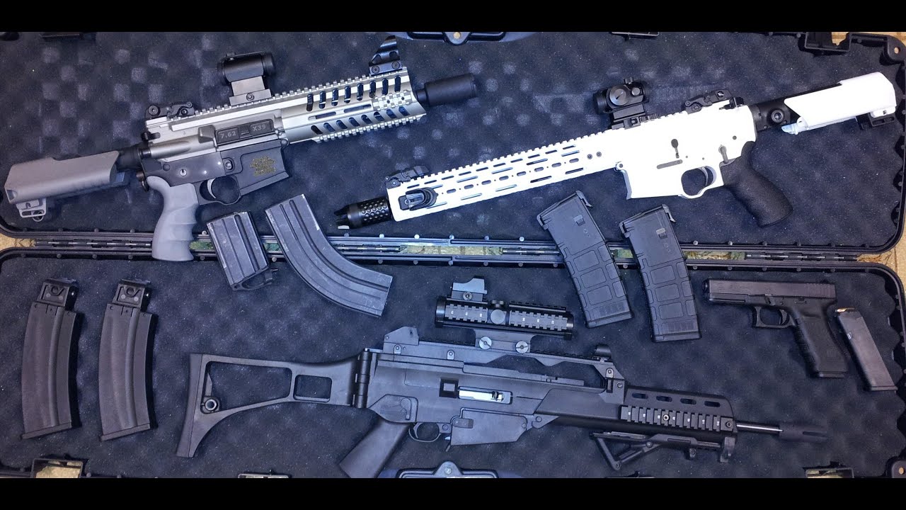 7.62x39 vs 300 blackout vs 22lr Decibels Video | That Big Black Guy