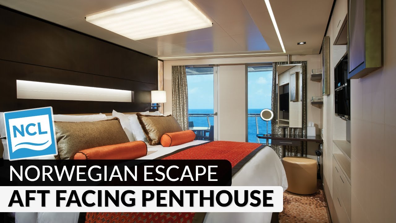 Norwegian Escape | Haven Aft-Facing Penthouse With Balcony HA | Full Tour & Review 4K | NCL Cruises