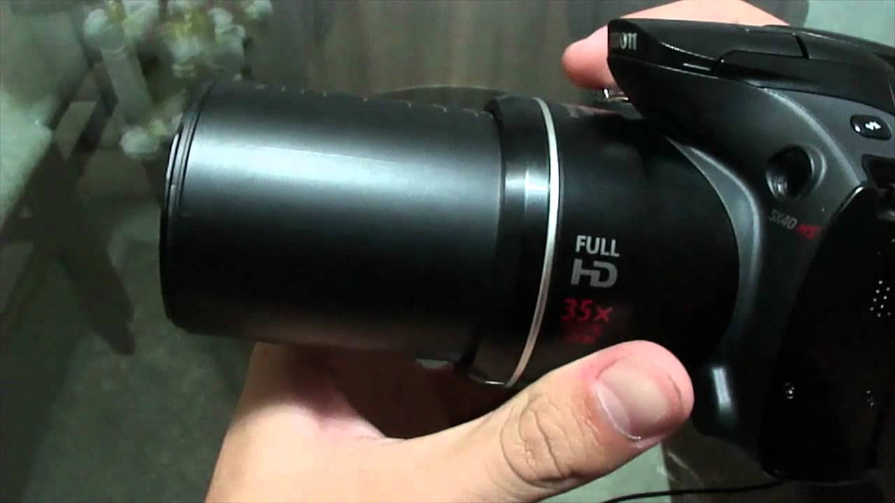 Canon SX40 HS Review [HD][PT-BR] - iCoizas