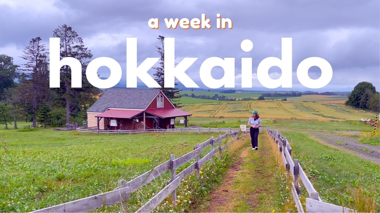 SUMMER in HOKKAIDO | Road Trip in Biei Patchwork Road, Ken & Mary, Hokusei-no-oka, Furano (part 2)