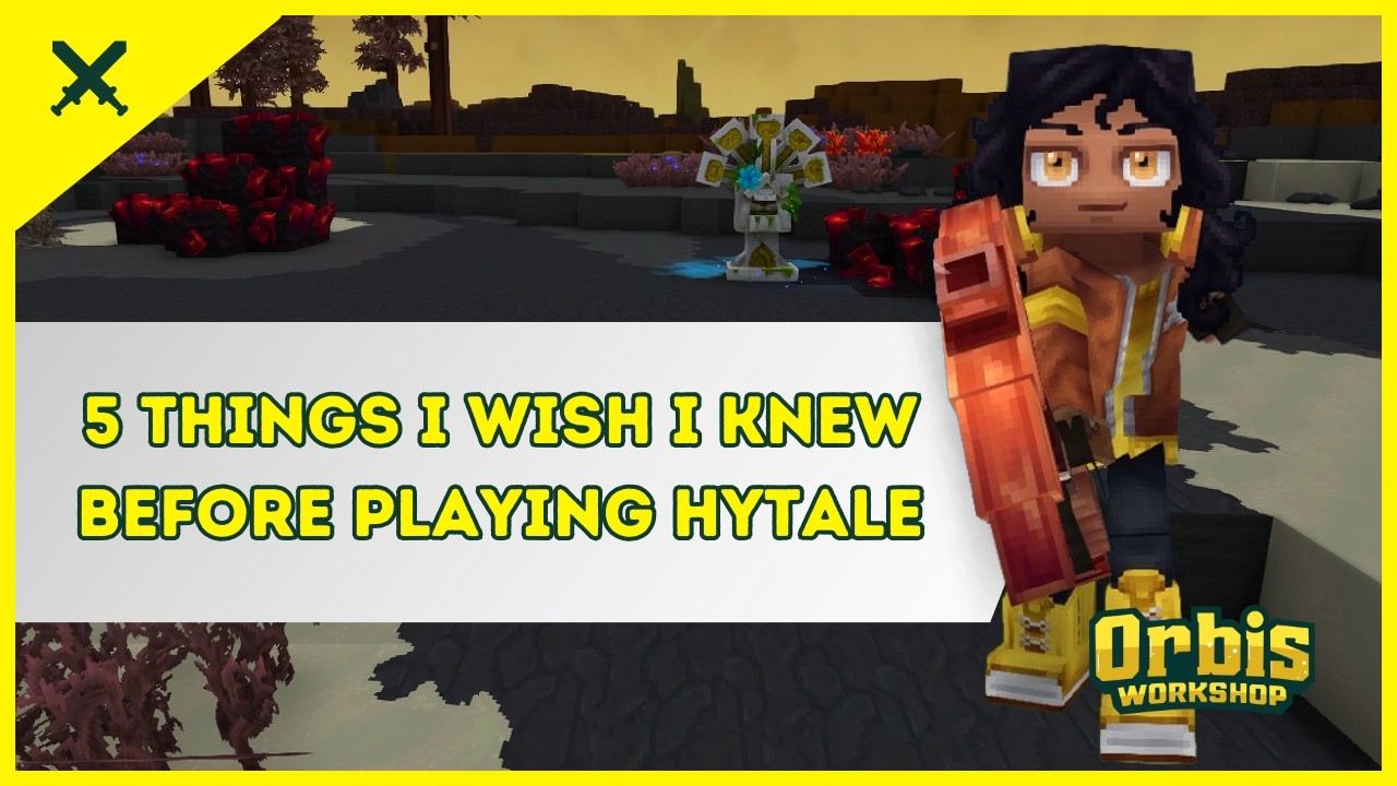 5 Things I WISH I Knew BEFORE Playing HYTALE