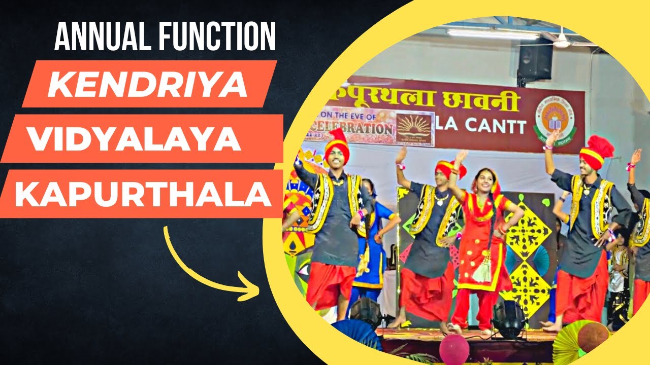 Annual Function kv kapurthala/Kendriya Vidyalaya kapurthala.#avonkhaira @avonkhaira