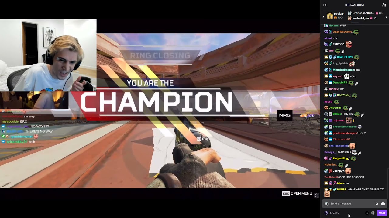 xQc speechless after watching this..