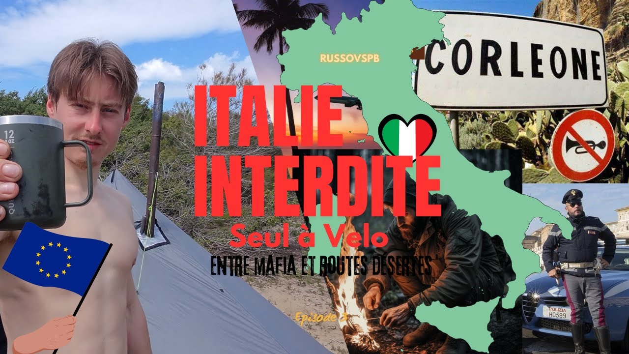 Traverser toute l'italie à vélo - 3000km de survie