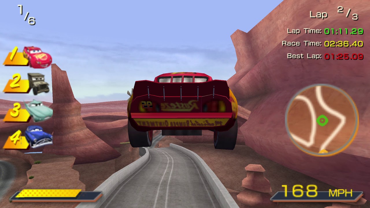 Cars PSP Grand Prix Mirror Cup