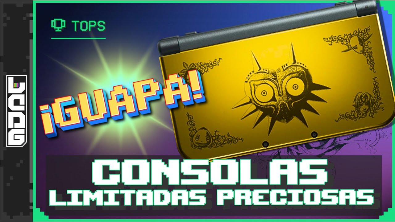 8 de las EDICIONES LIMITADAS de CONSOLAS m&aacute;s BONITAS DE LA HISTORIA