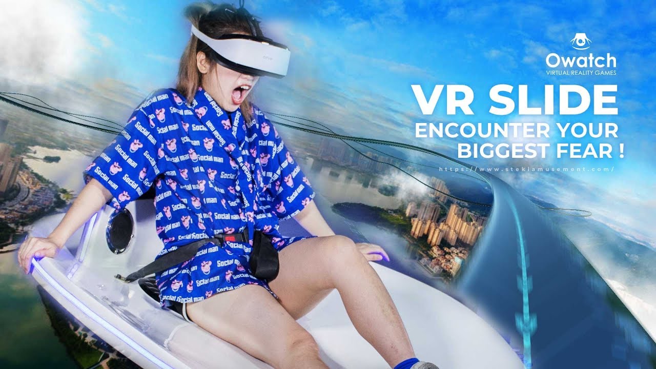 Owatch 9D VR Slide, Best VR Roller Coaster simulator, Virtual reality games