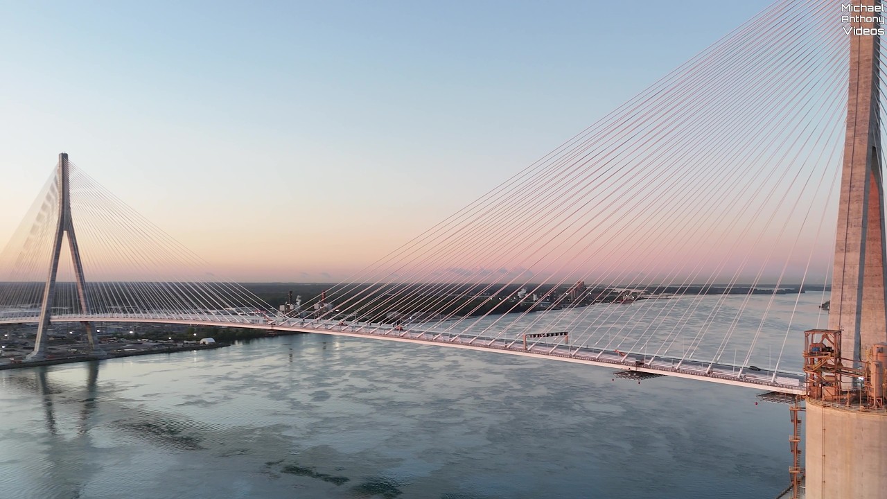 🚧 Gordie Howe International Bridge | Detroit, Michigan