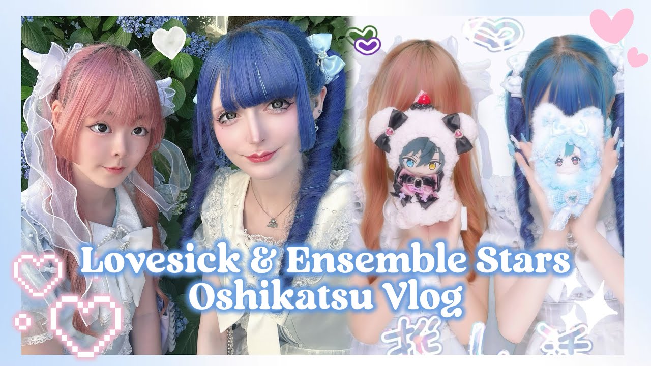 Ryousangata Girly Date🩵Ensemble Stars, Oshikatsu, Shopping in Harajuku 量産型♡地雷系
