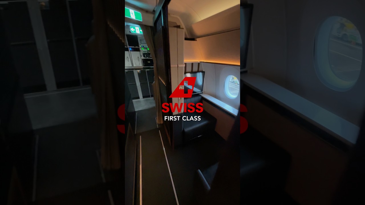 New SWISS Senses First Class on the A350-900 🤯