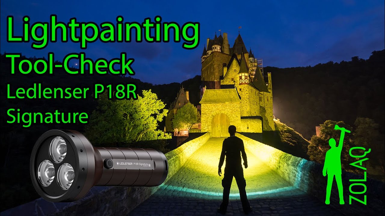 Ledlenser P18R Signature  - das kleine Lichtmonster - Lightpainting Tool Check