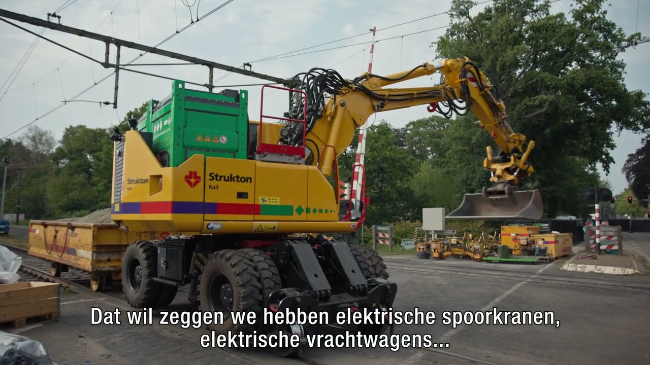 Groen spoorwerk op de Utrechtse Heuvelrug | ProRail Verduurzaamt