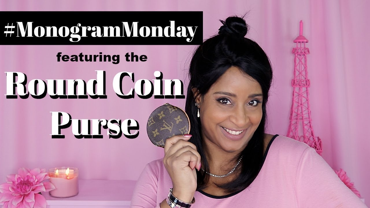 MONOGRAM MONDAY REVIEW (LV Round Coin Purse)  |  pink2paris