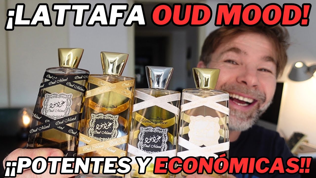 LATTAFA Oud Mood, Elixir, Reminiscence y Musk Mood! POTENTES y ECONÓMICAS 💥