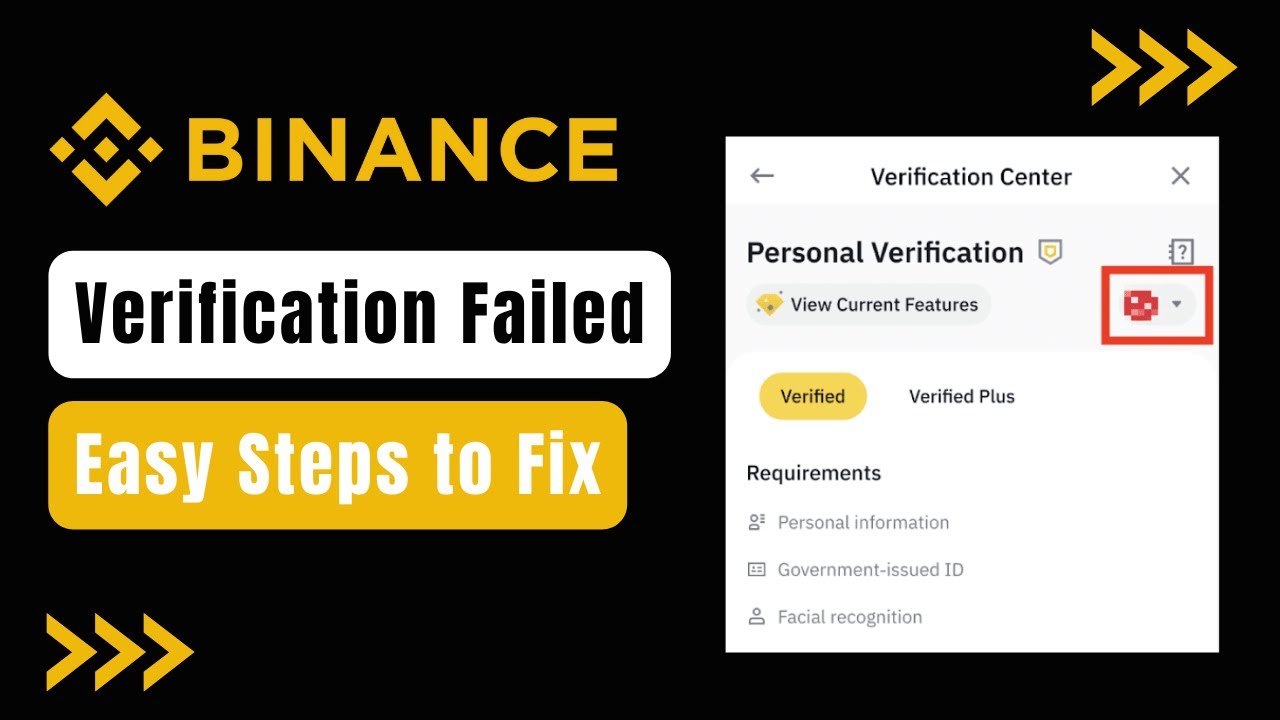 How To Fix Binance Verification Failed - Intermediate Verification Failed Solution (2023)