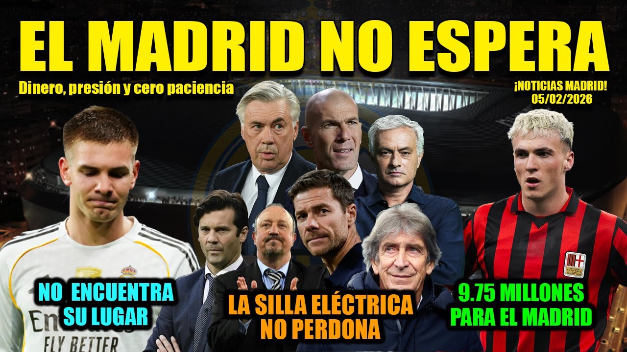 El REAL MADRID no espera a nadie Ceballos Mastantuono y el banquillo