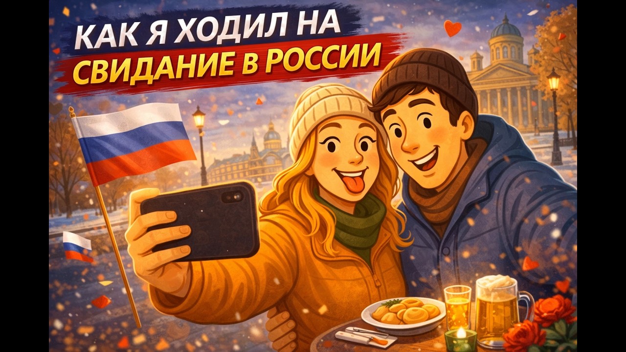 Russian Listening Practice: “I Go on a Date” – Slow Story (Beginner A1 Level)