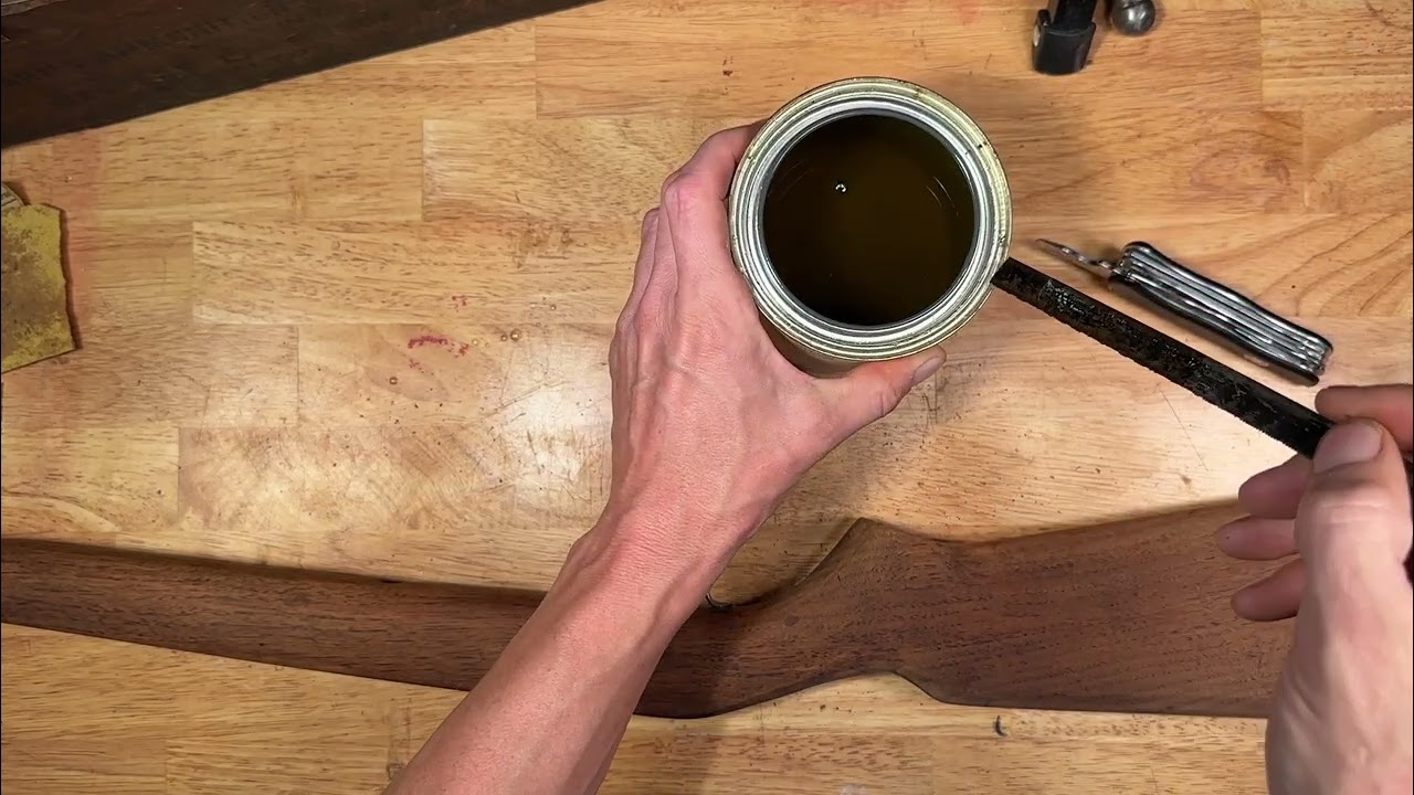 Sanding and Application of Oil Finish: Remington 341 Sportmaster Tried and True Danish Oil (Part 2)