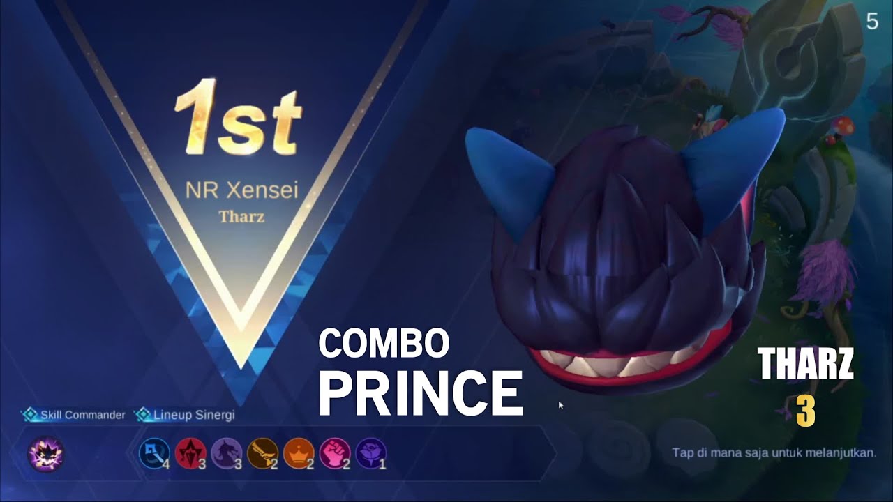 THARZ 3 + COMBO PRINCE // MOBILE LEGEND MAGIC CHESS