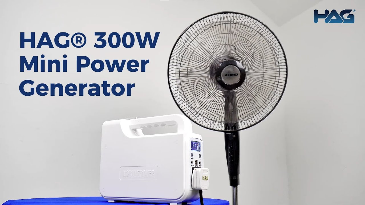 Introduce HAG® 300W Mini Power Generator