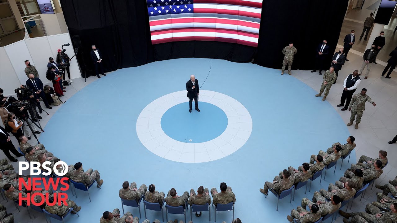 WATCH: Biden meets with 82nd Airborne Division service members