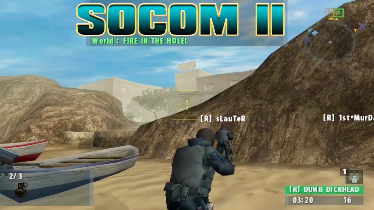R vs G Fish Hook, Shadow Falls & Crossroads on SOCOM 2 *How To Play In Description*