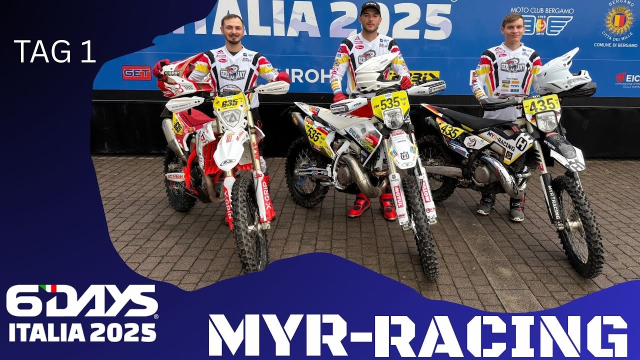 ISDE Italy 2025 | MYR-Racing | Tag 1 | Uuund Los!!!