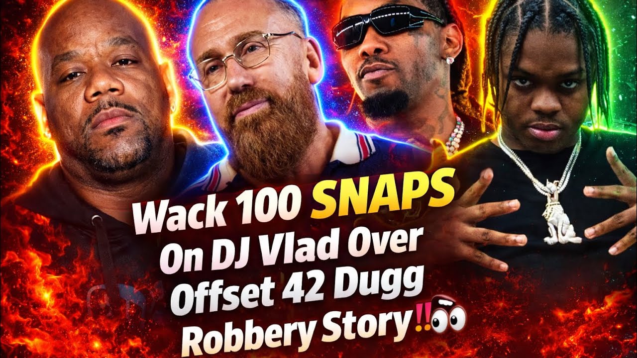 🧨[EXPLOSIVE] Wack 100 SNAPS On DJ Vlad And 42 Dugg 4  Lying &mdash;&ldquo;I NEVER Said Offset ROBBED 42 Dugg&rdquo;‼️👀