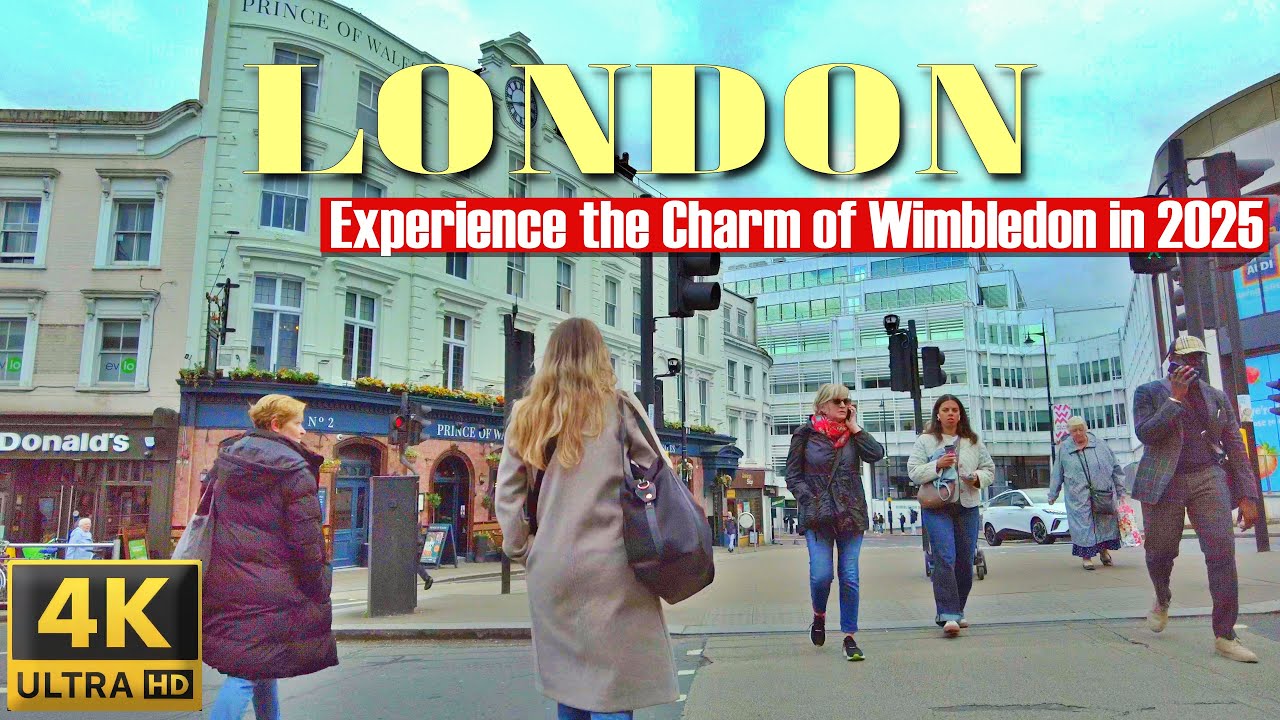 Walking in London | Wimbledon Town Centre | Explore London’s Hidden Gem 