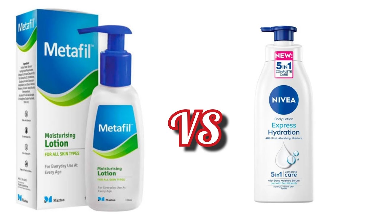 Metafil Vs Nivea Body Lotion💫 Which One Is Best?👍