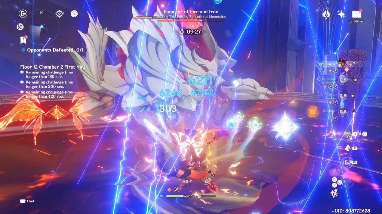 NEW Fontaine Spiral Abyss - Full Clear | Genshin Impact 4.0