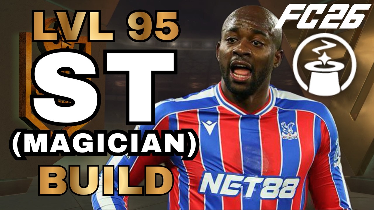 ЛУЧШАЯ СБОРКА НАПАДАЮЩЕГО *ВОЛШЕБНИК* | МАКСИМАЛЬНЫЙ УРОВЕНЬ 95 | EA FC 26 PRO CLUBS BALLER BUILD
