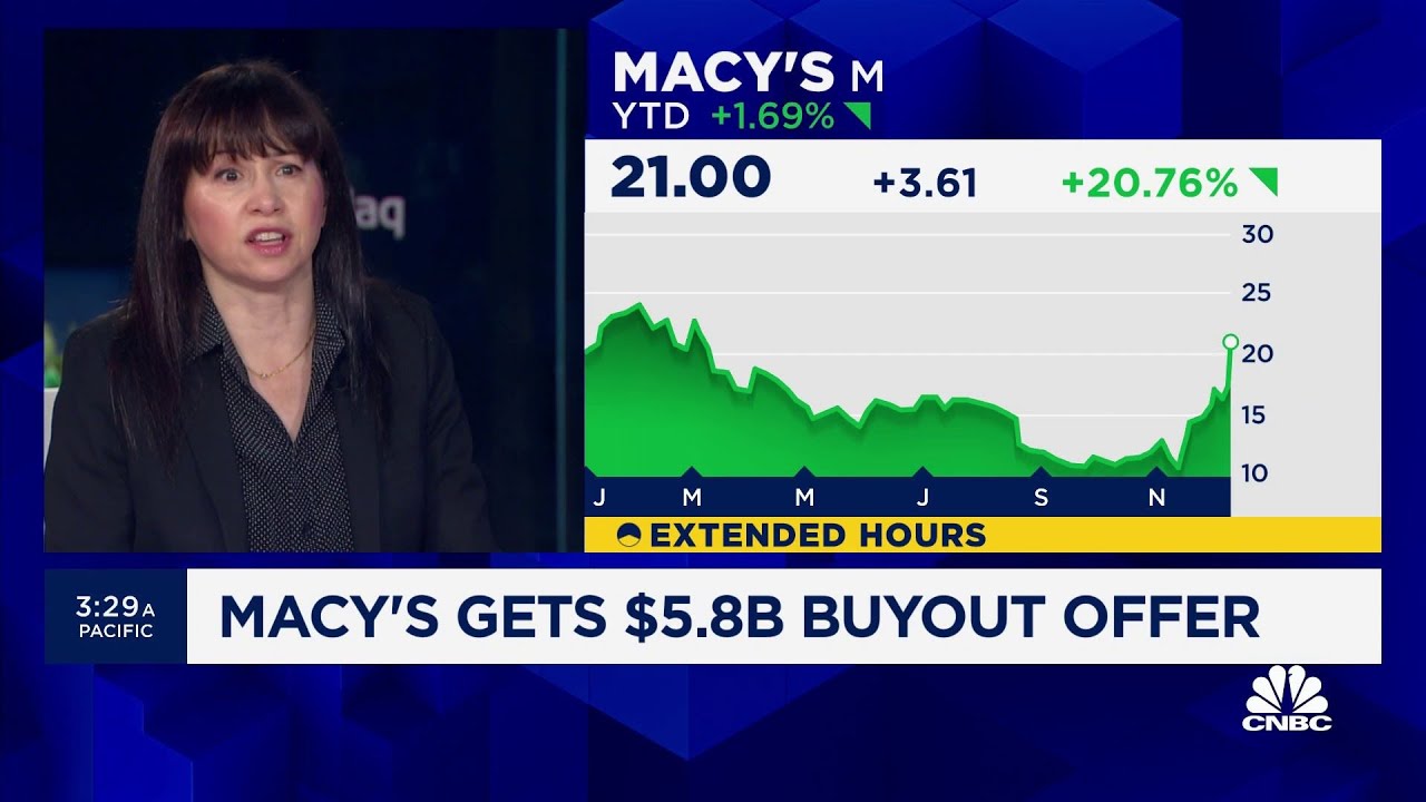 Macy’s receives $5.8 billion buyout offer, sources say