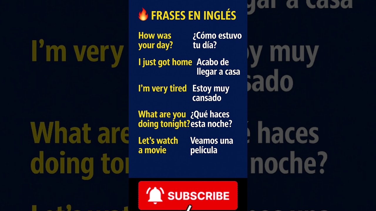 🔥 &ldquo;10 Frases en Ingl&eacute;s para Todos los D&iacute;as 🚀 Habla Natural y con Confianza&rdquo; #aprenderingl&eacute;s #ingles