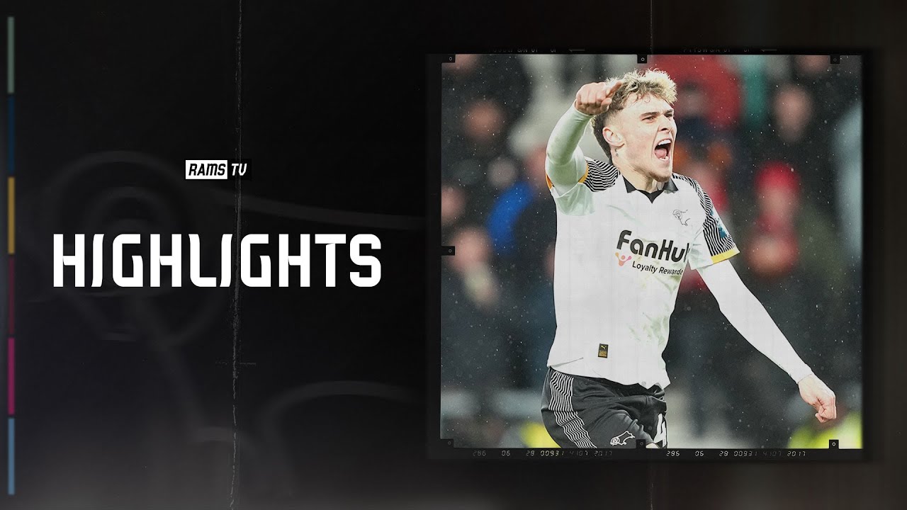 HIGHLIGHTS | Derby County vs Middlesbrough