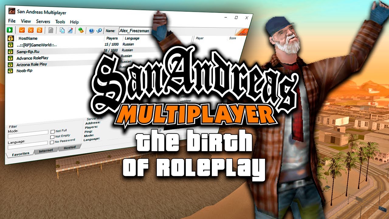 Как РП на русском языке покорил GTA San Andreas Multiplayer (SAMP RP / САМП)