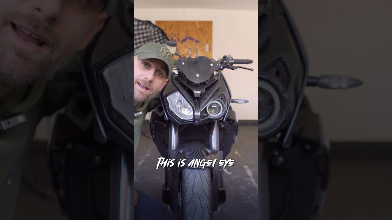 КАК УСТАНОВИТЬ АНГЕЛЬСКИЕ ГЛАЗКИ НА BMW S1000R 🧐