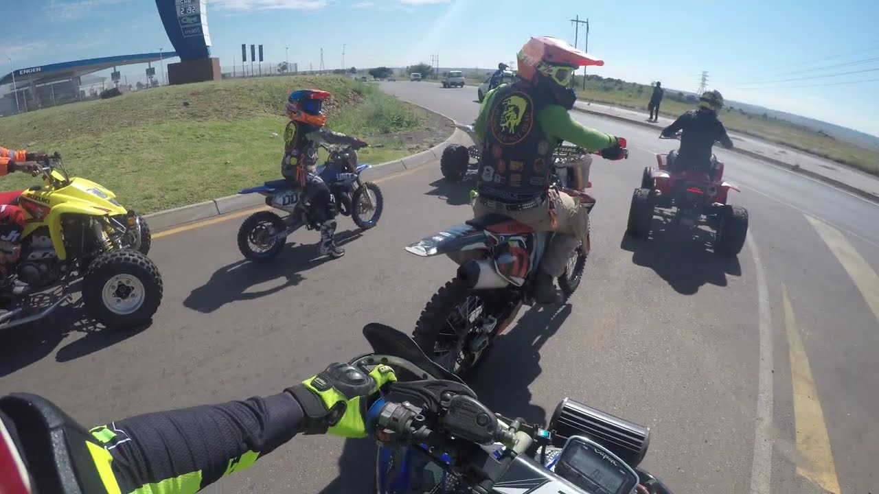 Fun Quad Bike Ride with the guys POV | Raptor 700 Power | South Africa Off-Road