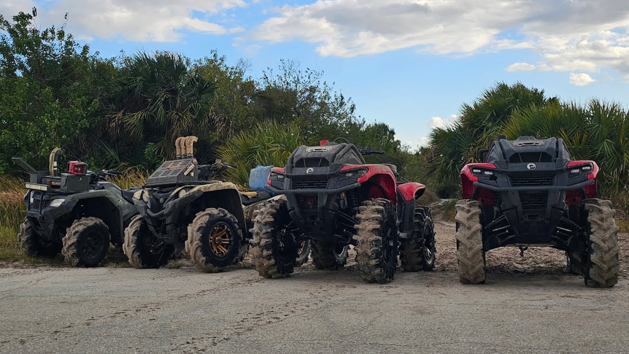 The Compound Deep Side Center Canal & 2024 Can-am Outlander 700 Xmr.