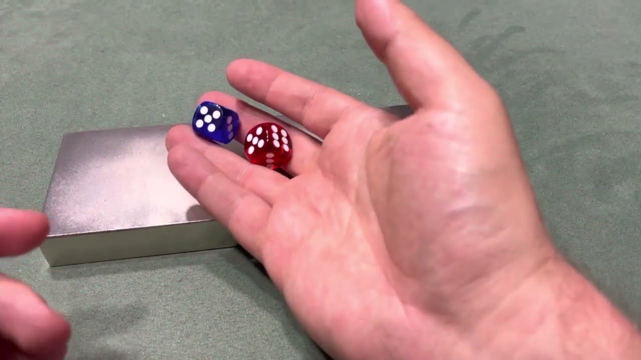 I explain how magnetic belt working and dice polarity Fix Point & 4 faces for Barbooth | remote dice